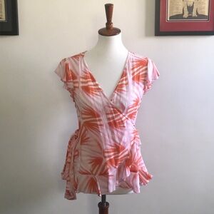 Classic Diane von Furstenberg wrap top